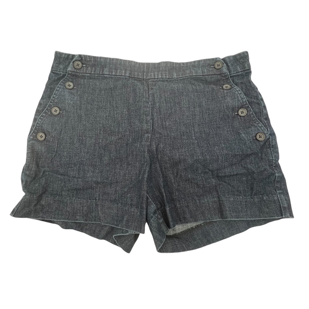 Banana Republic 4 Inch Chambray Denim Jean Shorts Size 27 Women's